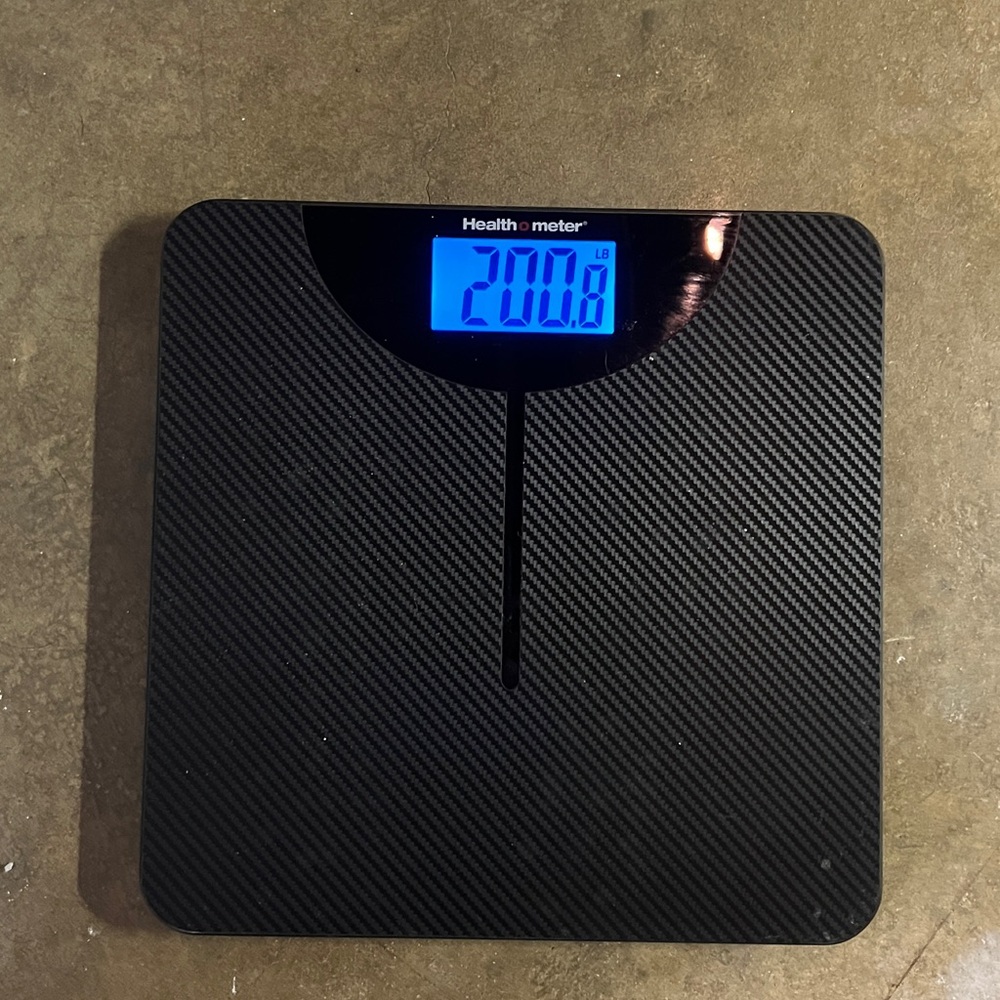 Health o meter Black Digital Scale